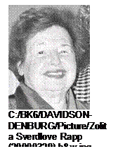 Text Box:  
C:/BK6/DAVIDSON-DENBURG/Picture/Zolita Sverdlove Rapp (20000329) b&w.jpg 
